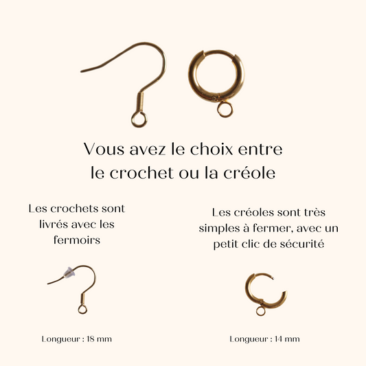 Boucles d'oreilles Véga