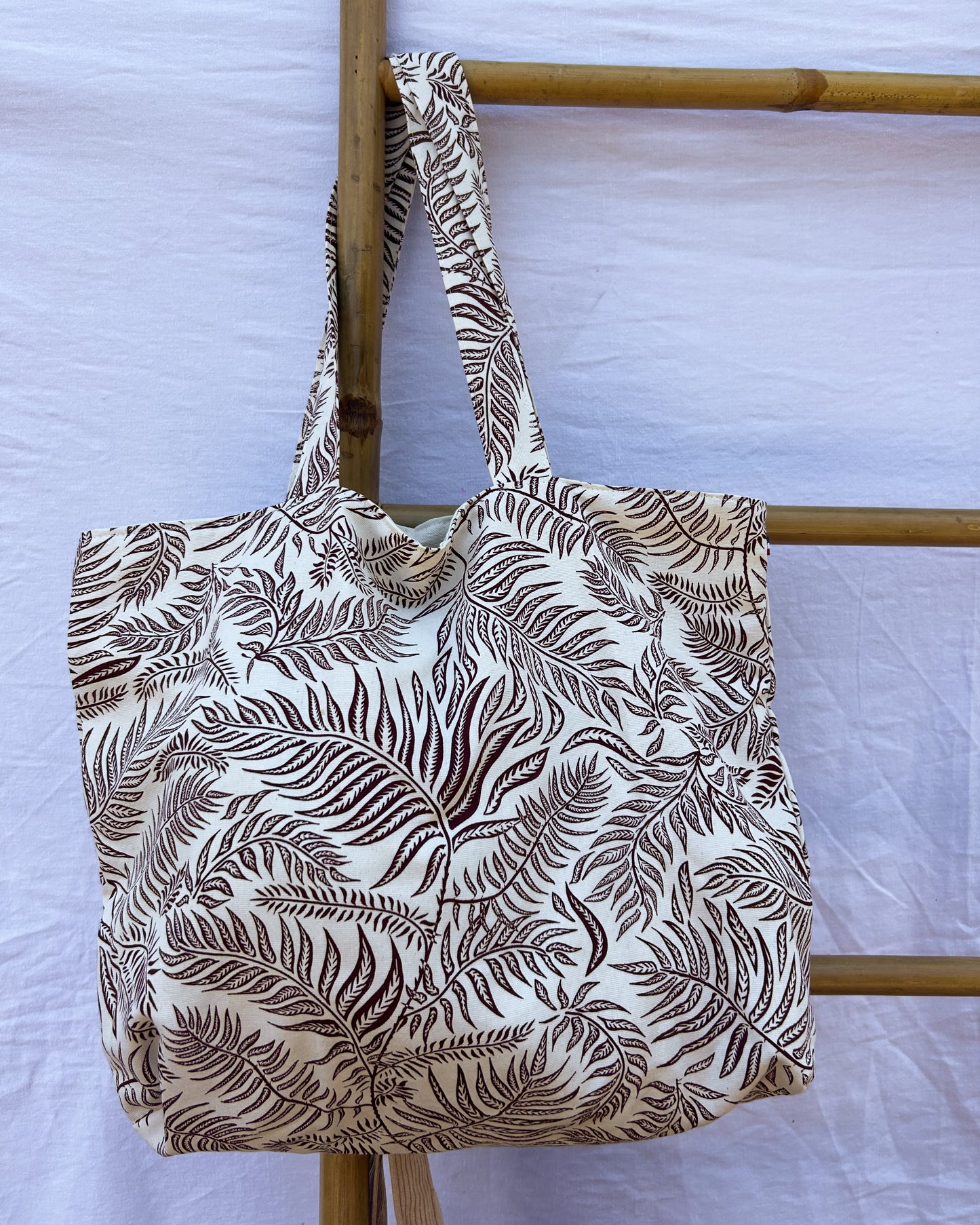 Sac en coton Feuillage