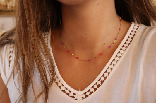 Ras de cou Belem Rose