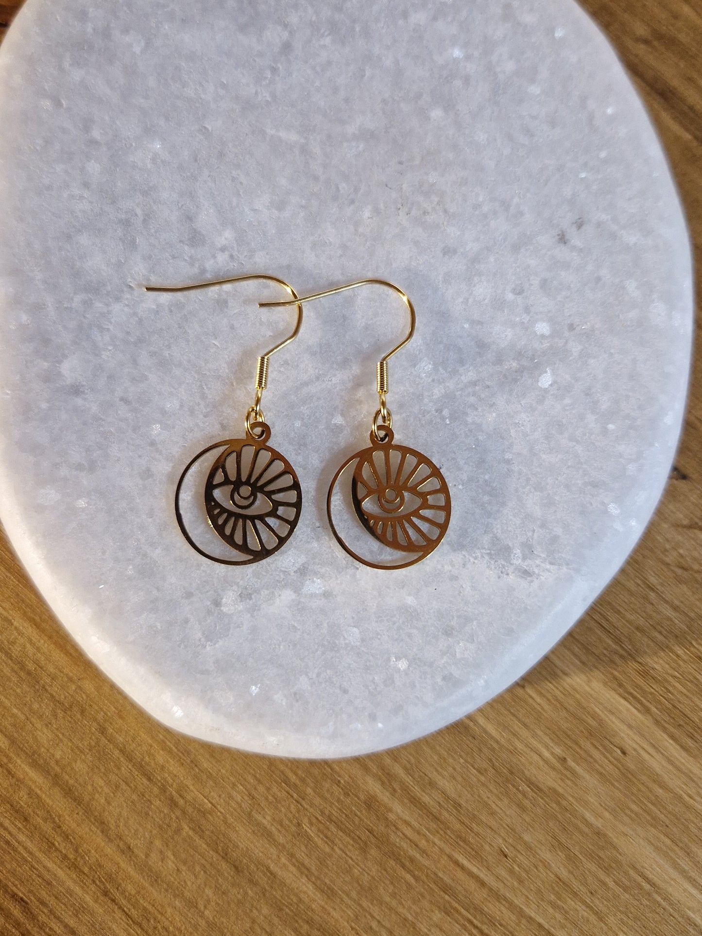 Boucles d'oreilles Neptune