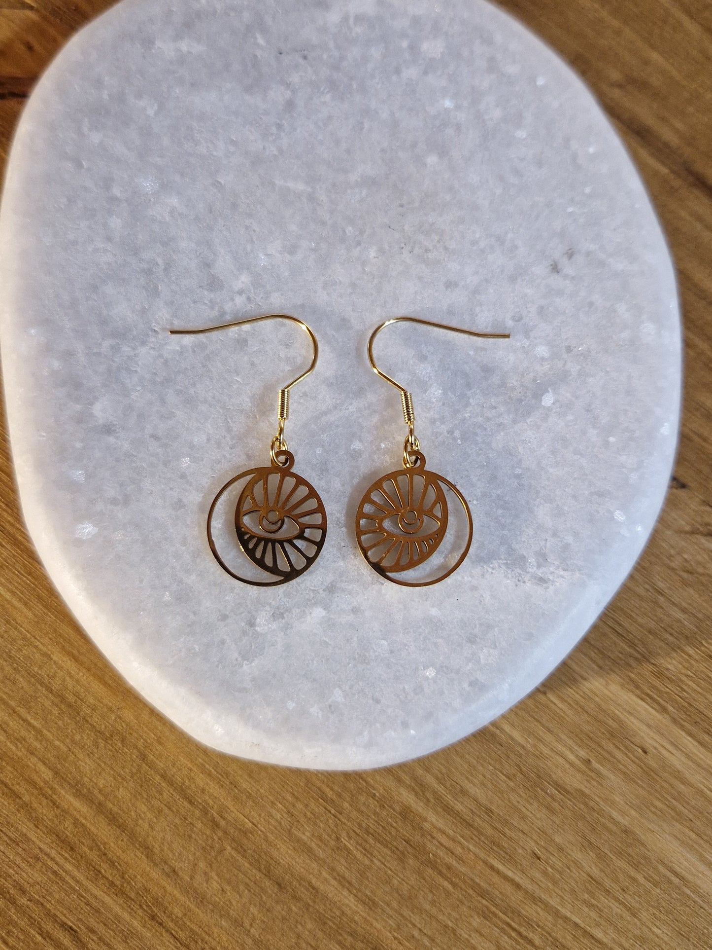 Boucles d'oreilles Neptune