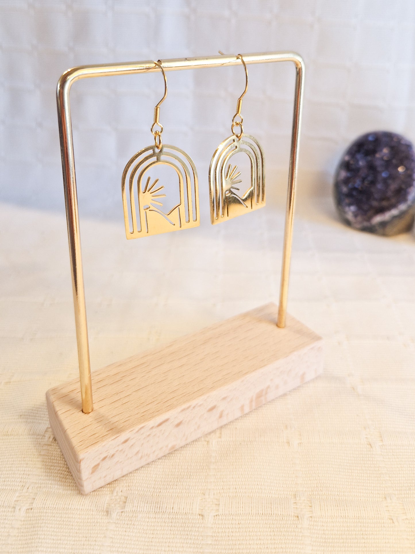 Boucles d'oreilles Désert