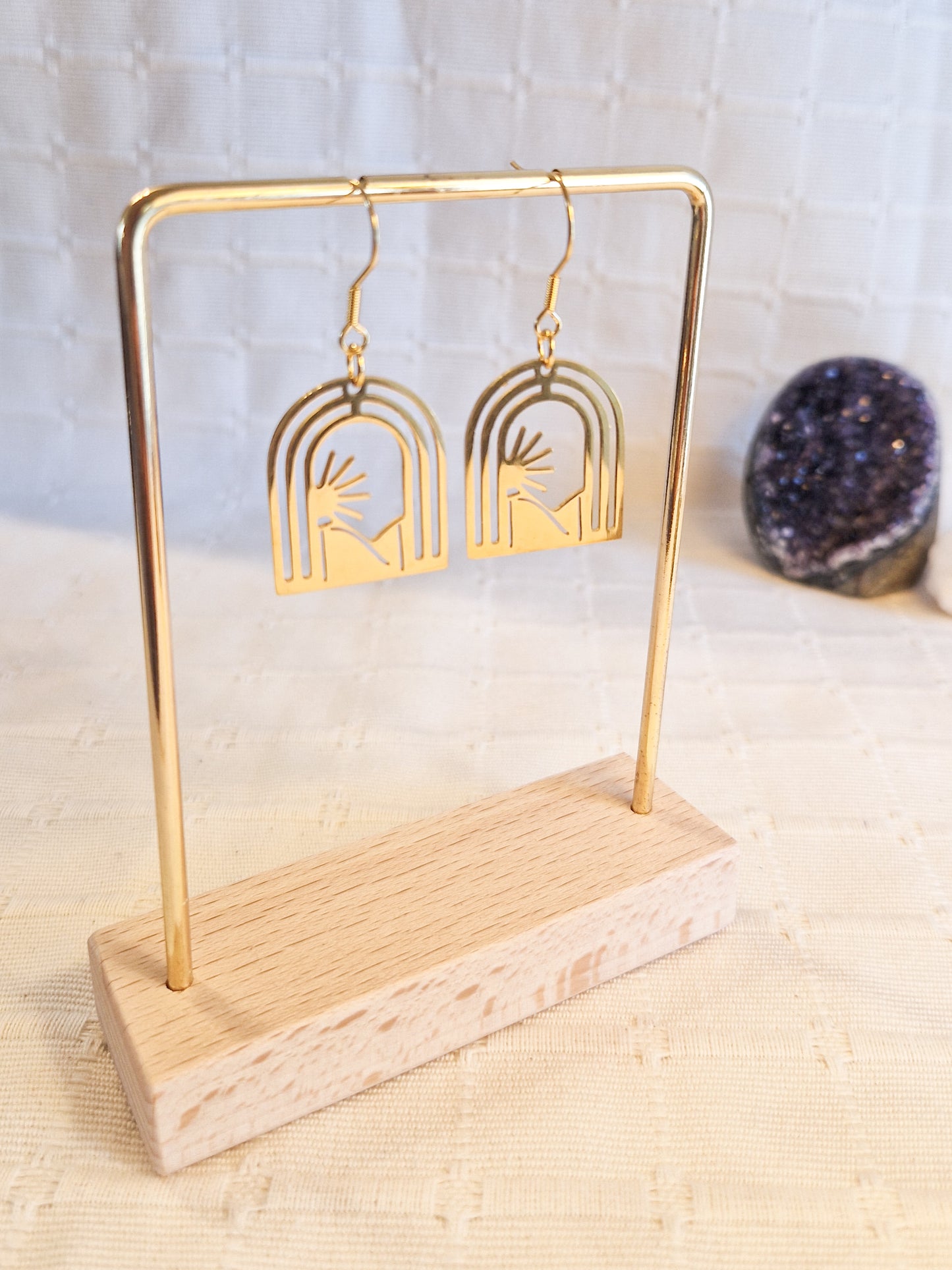 Boucles d'oreilles Désert