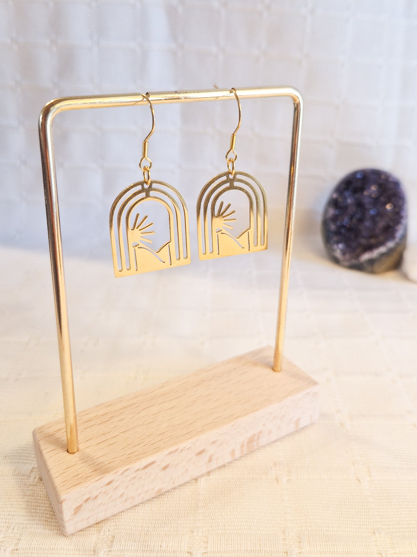Boucles d'oreilles Désert