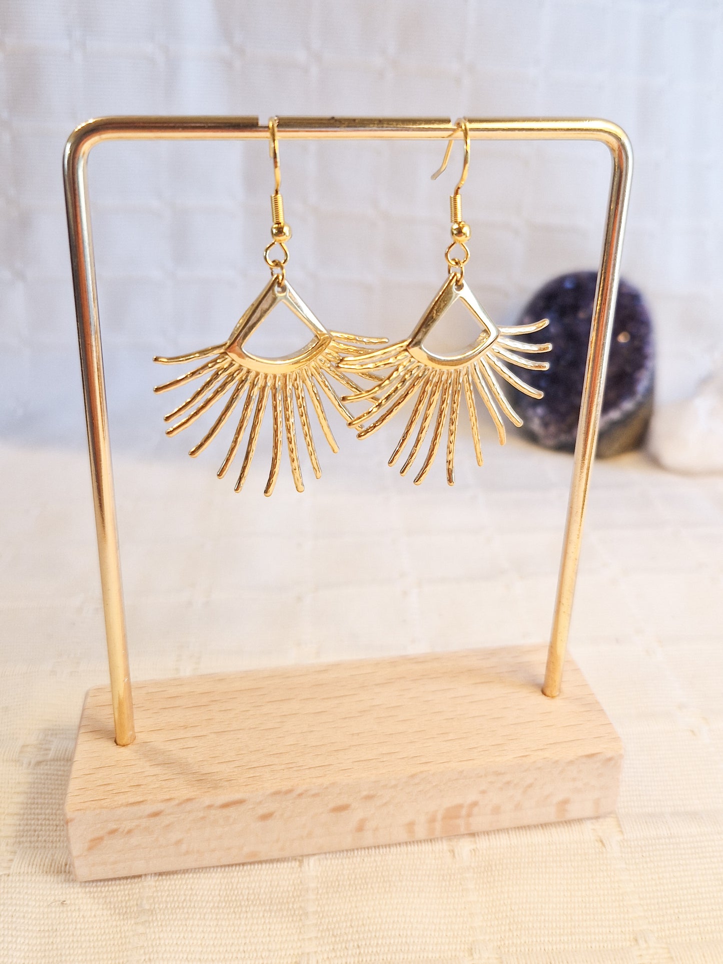 Boucles d'oreilles Sol