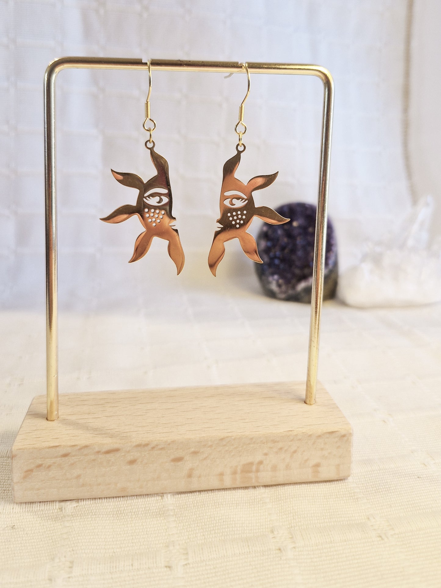 Boucles d'oreilles Héli