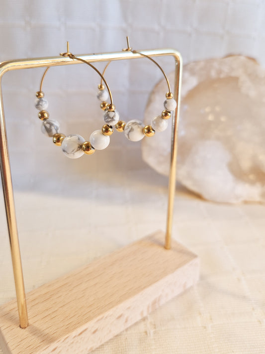 Boucles d'oreilles Stella