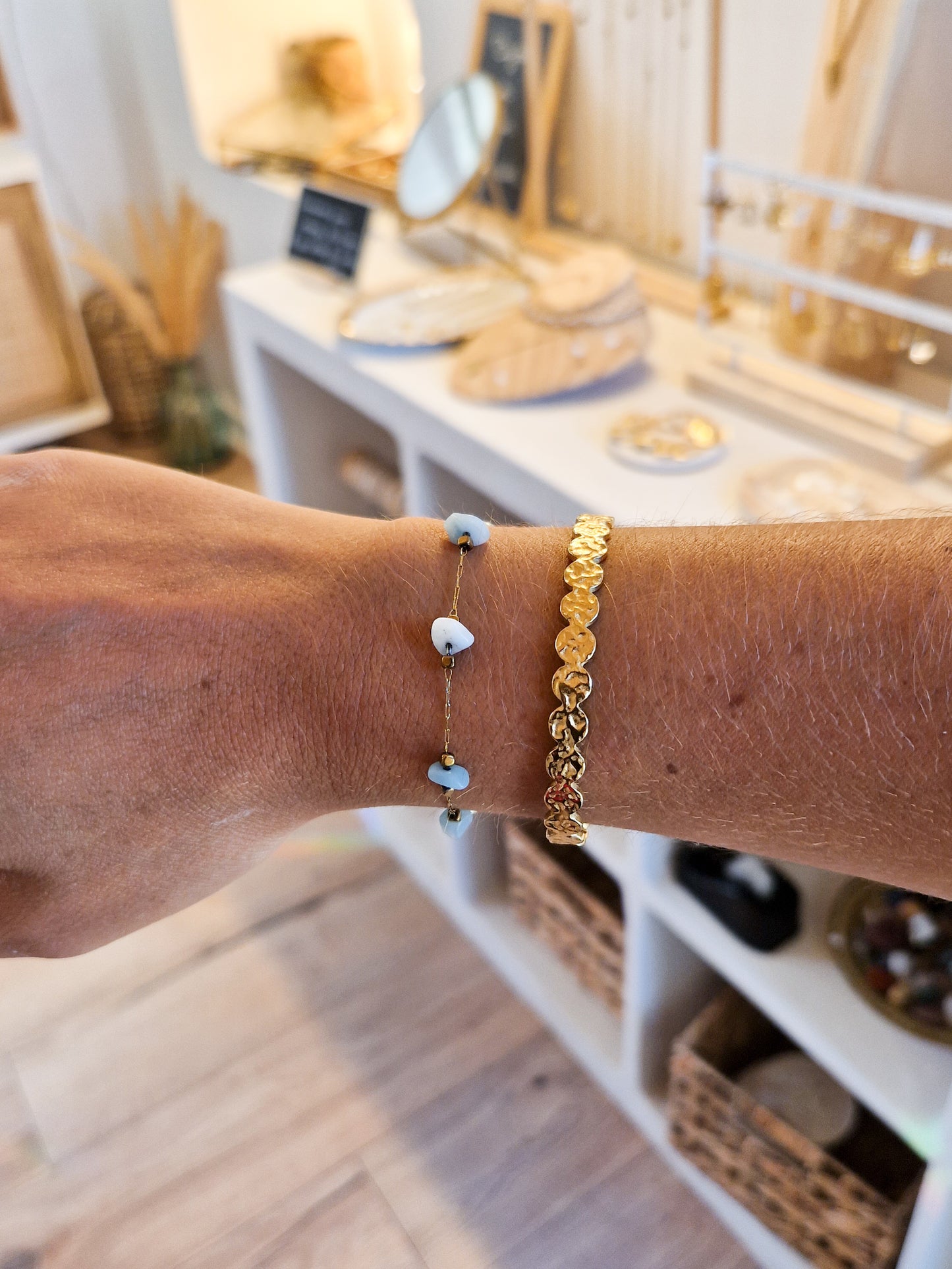 Bracelet Olympe Amazonite