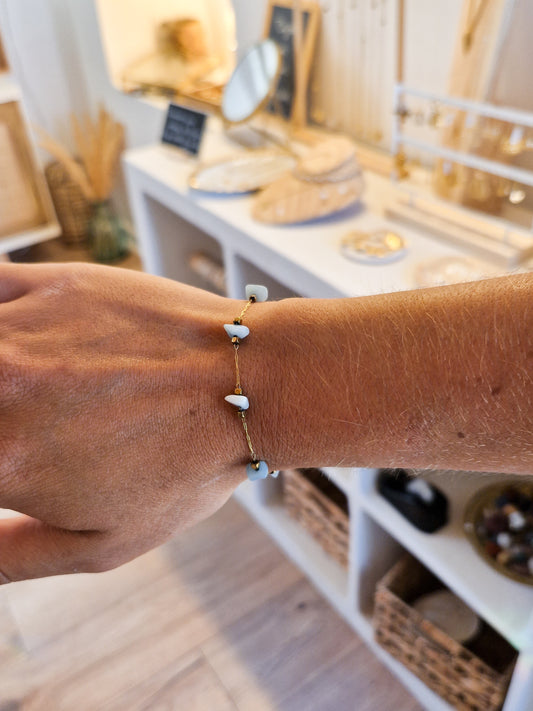 Bracelet Olympe Amazonite