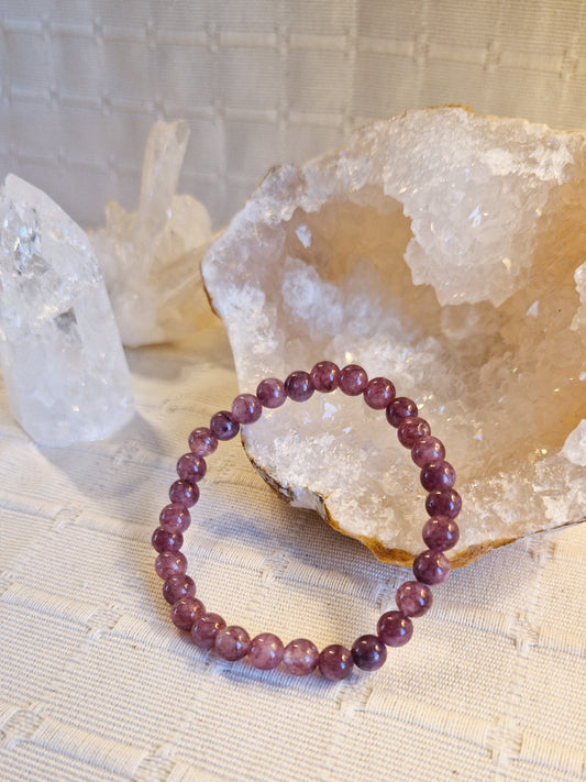 Bracelet lithothérapie - Améthyste