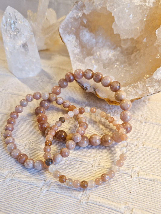 Bracelet lithothérapie - Pierre de Soleil