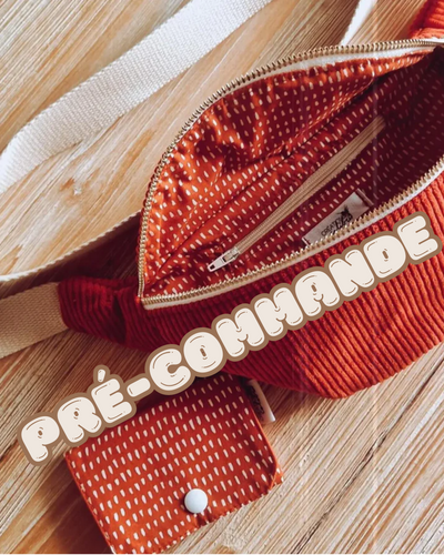Pré-commande Sac Banane 20 coloris & 3 tailles