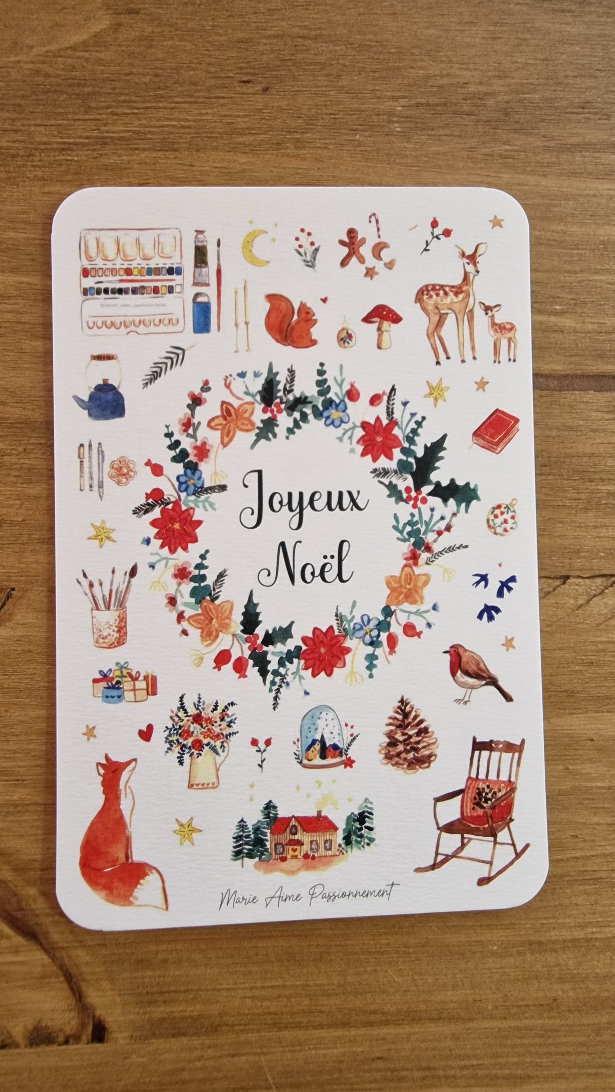 Carte postale Joyeux Noël