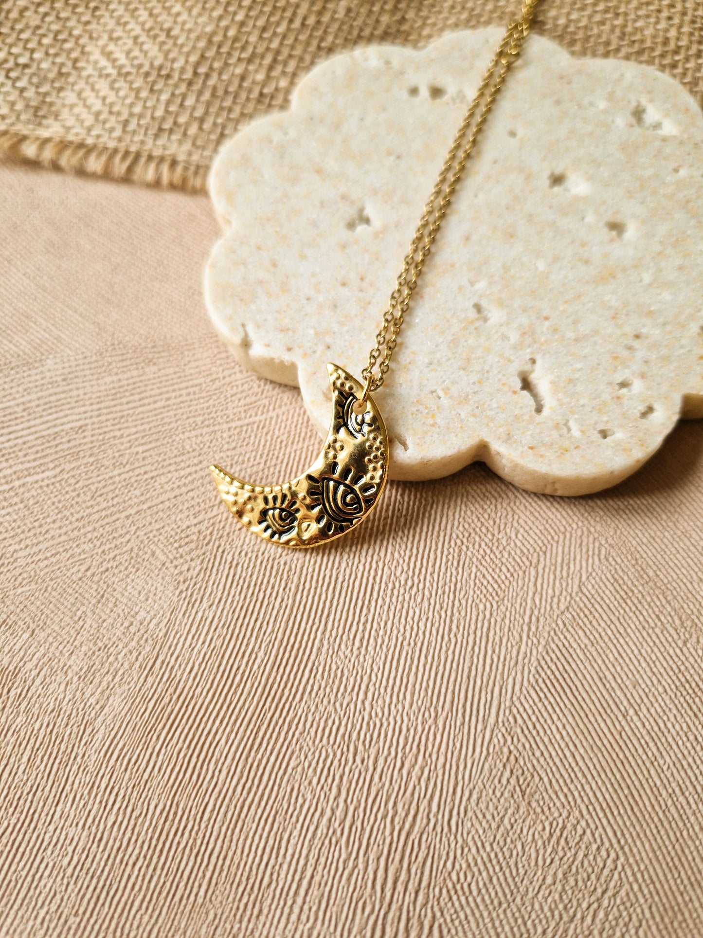 Collier Gardienne - Lune