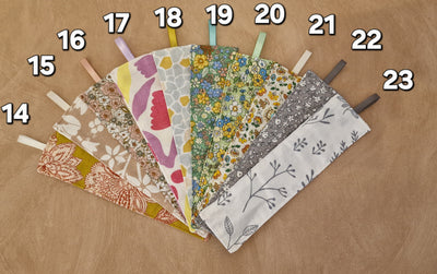 Marque page en tissu