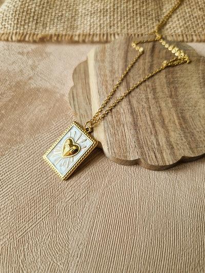 Collier Love - Blanc