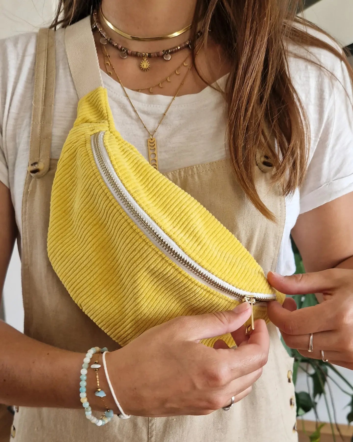 Sac sales banane jaune