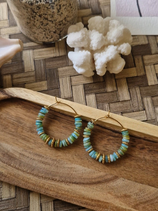 Boucles d'oreilles #4 - Salty House