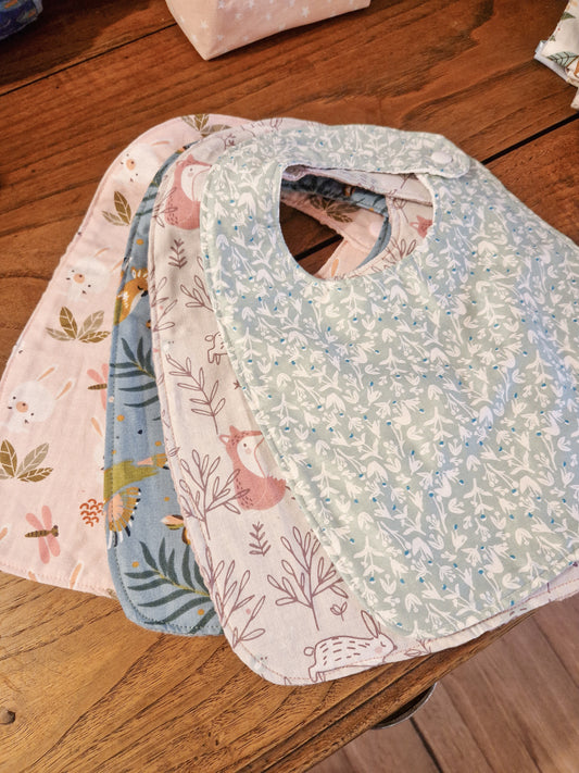 Bavoir 0-12 mois - Creations Colibri