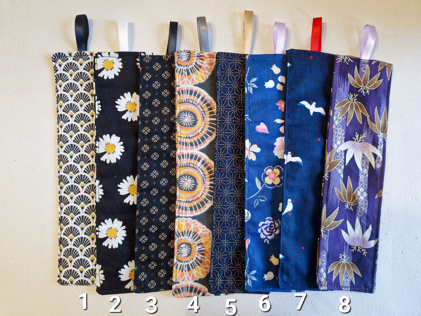Marque page en tissu