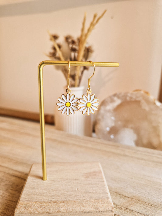 Boucles d'oreilles Marguerite