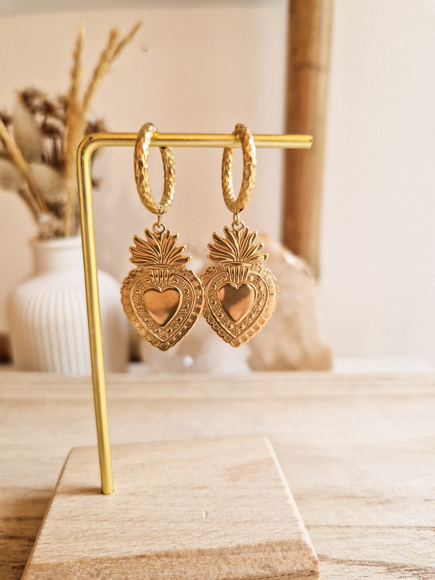 Boucles d'oreilles Ex-Voto