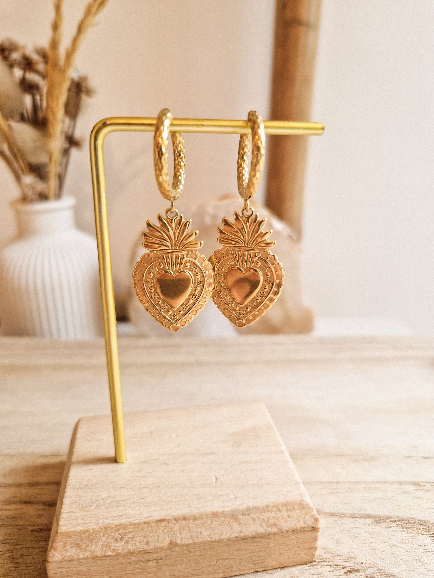 Boucles d'oreilles Ex-Voto