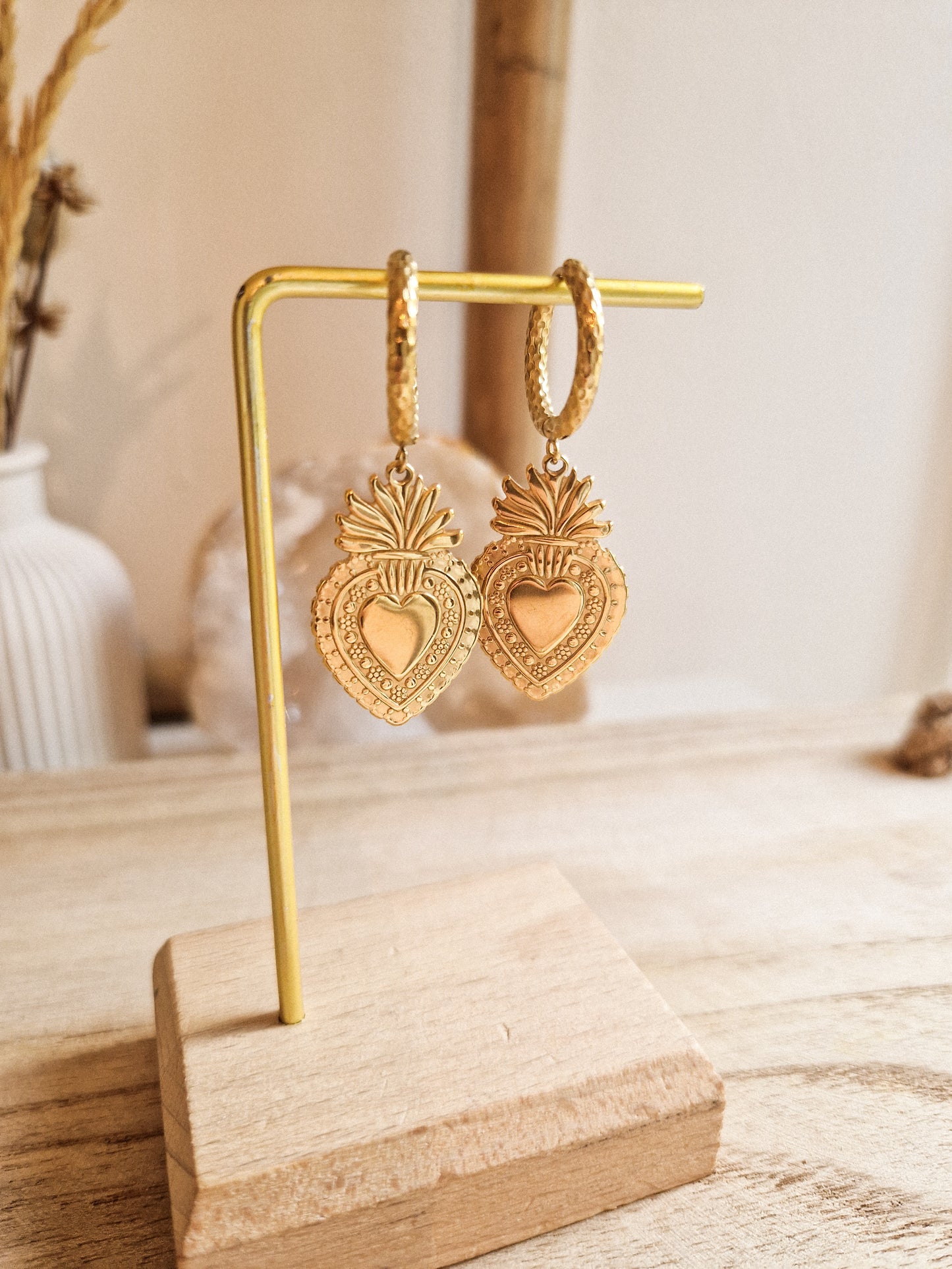 Boucles d'oreilles Ex-Voto