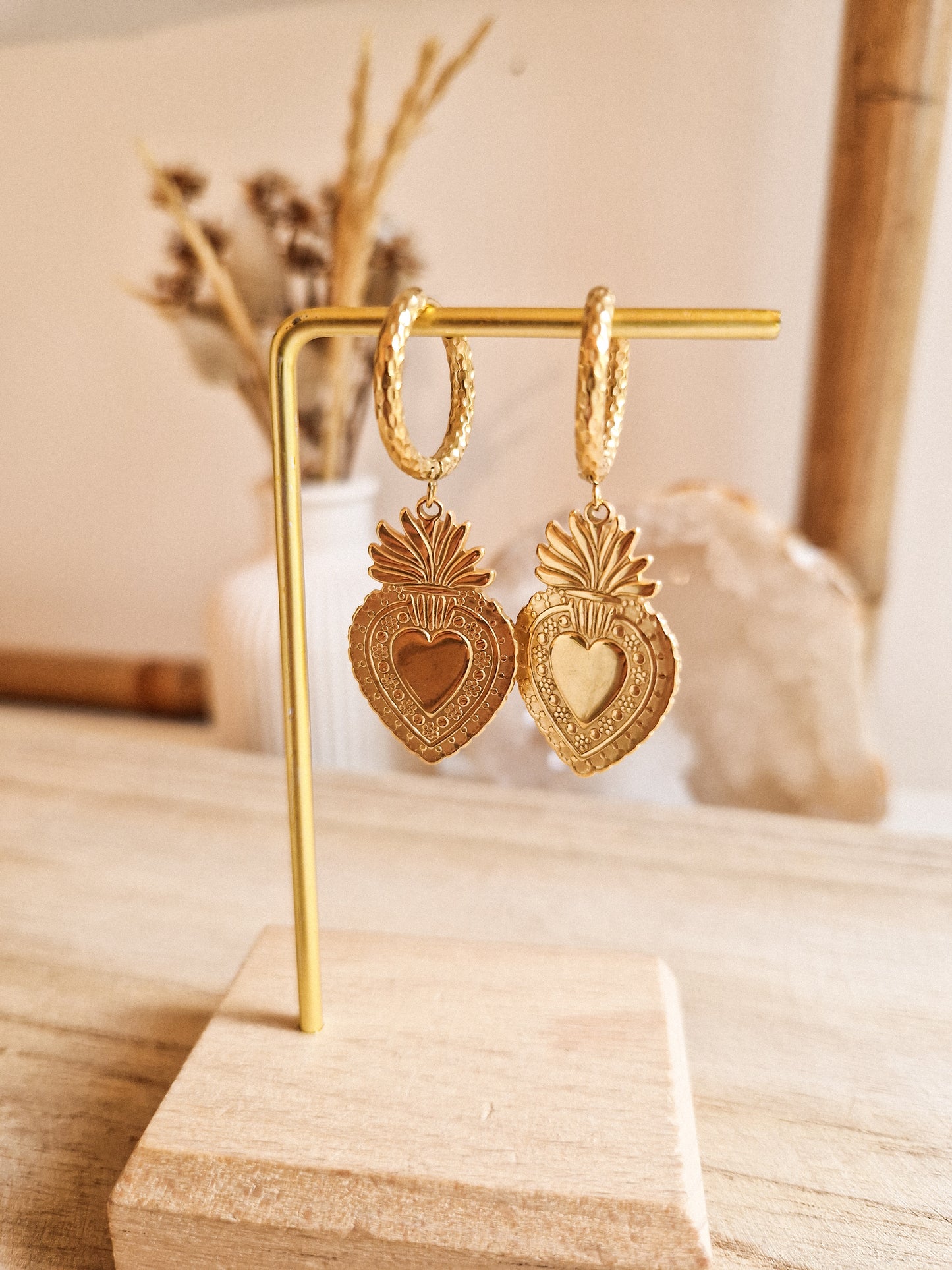 Boucles d'oreilles Ex-Voto