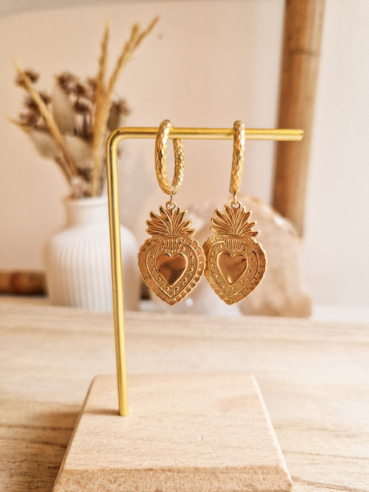 Boucles d'oreilles Ex-Voto
