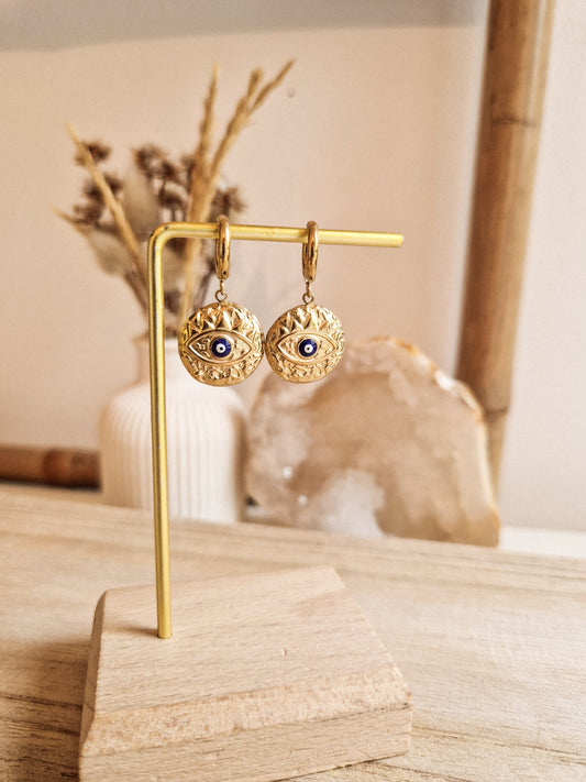 Boucles d'oreilles Œil grec