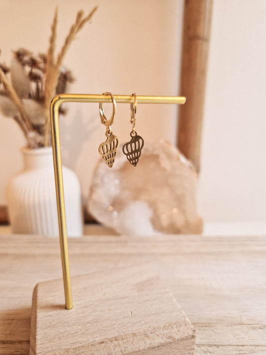 Boucles d'oreilles Coquillage