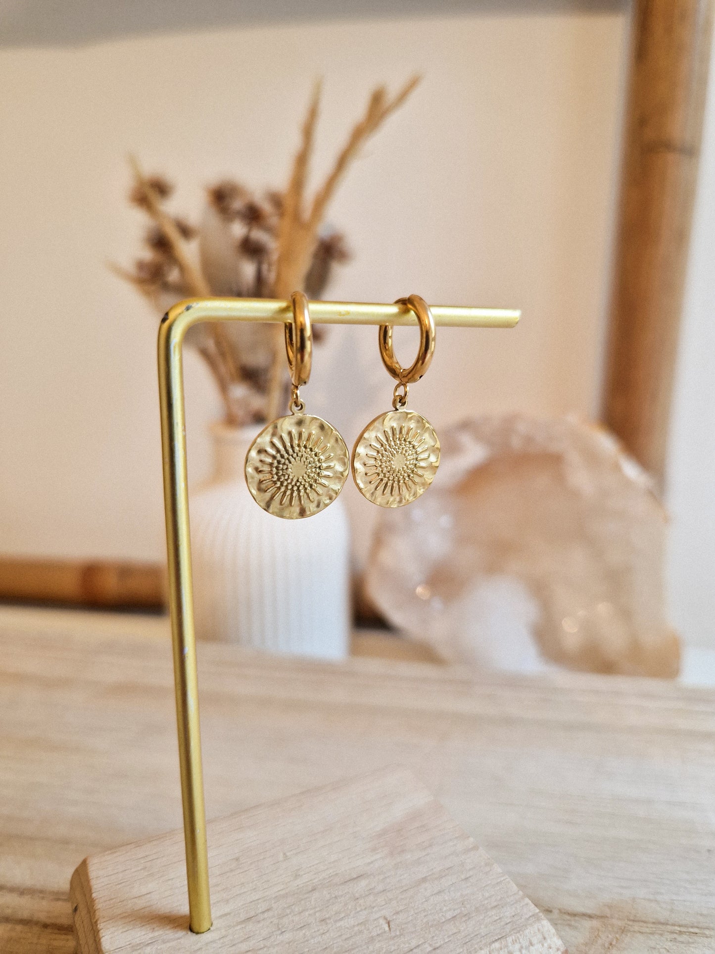 Boucles d'oreilles Girasol