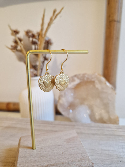 Boucles d'oreilles Cœur