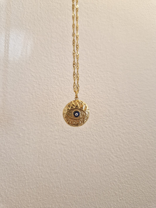 Collier Oeil grec