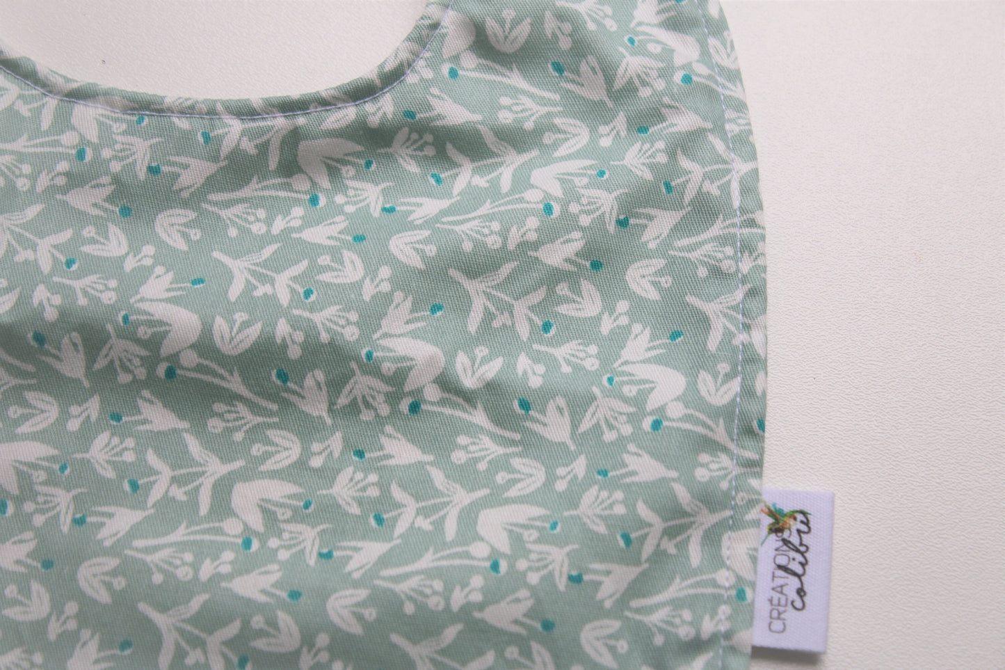 Bavoir 0-12 mois - Creations Colibri