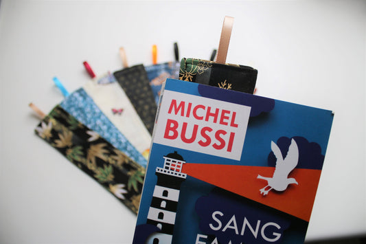 Marque page en tissu