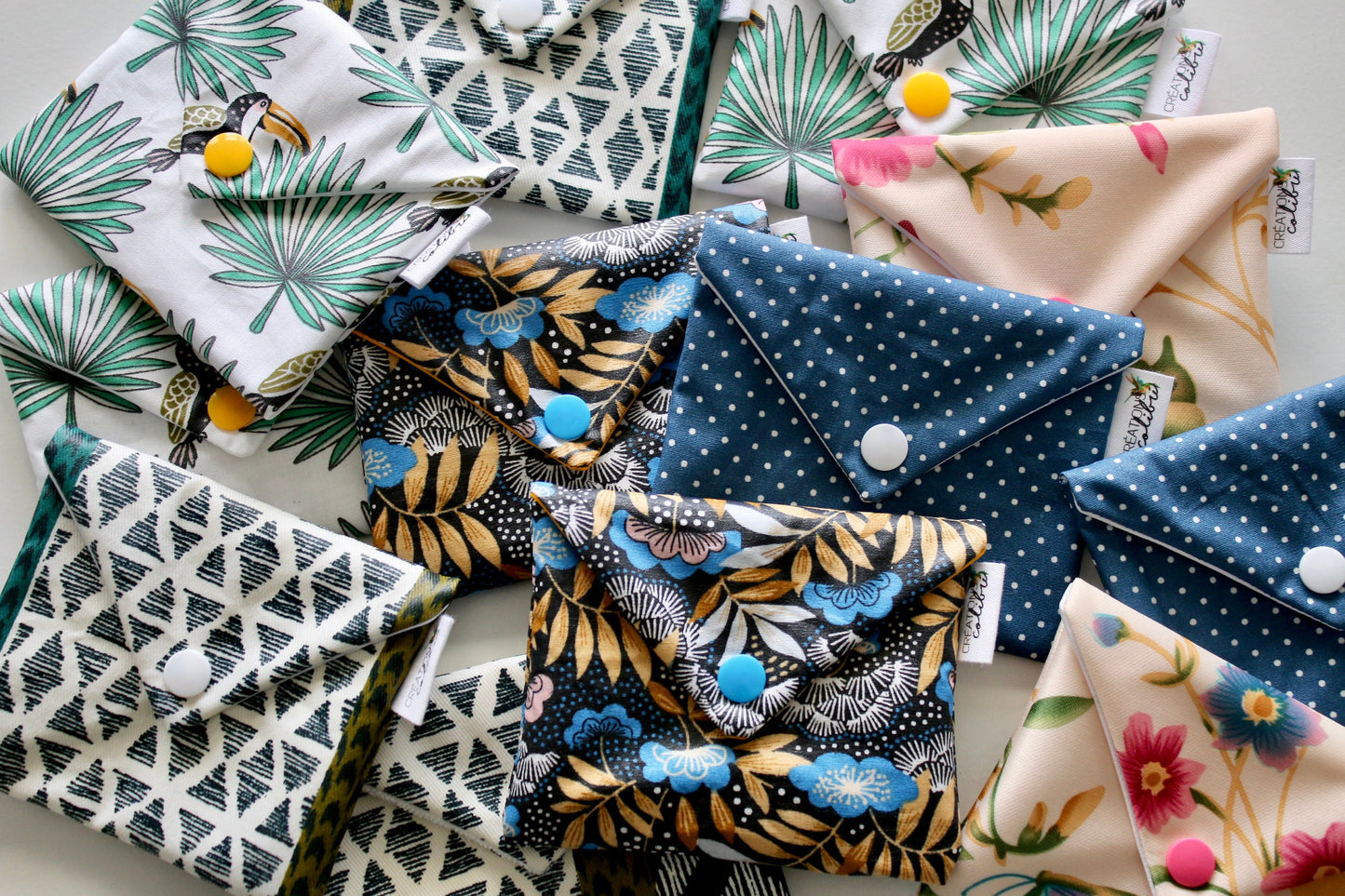 Pochette à savon solide - Creations Colibri
