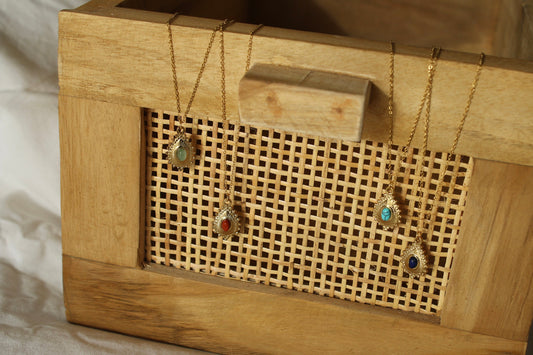 Collier Jasmine - Creations Colibri