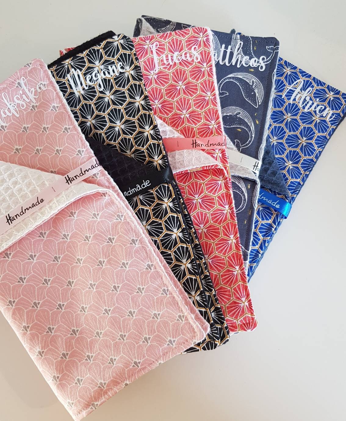 Duo de serviettes de table - Creations Colibri