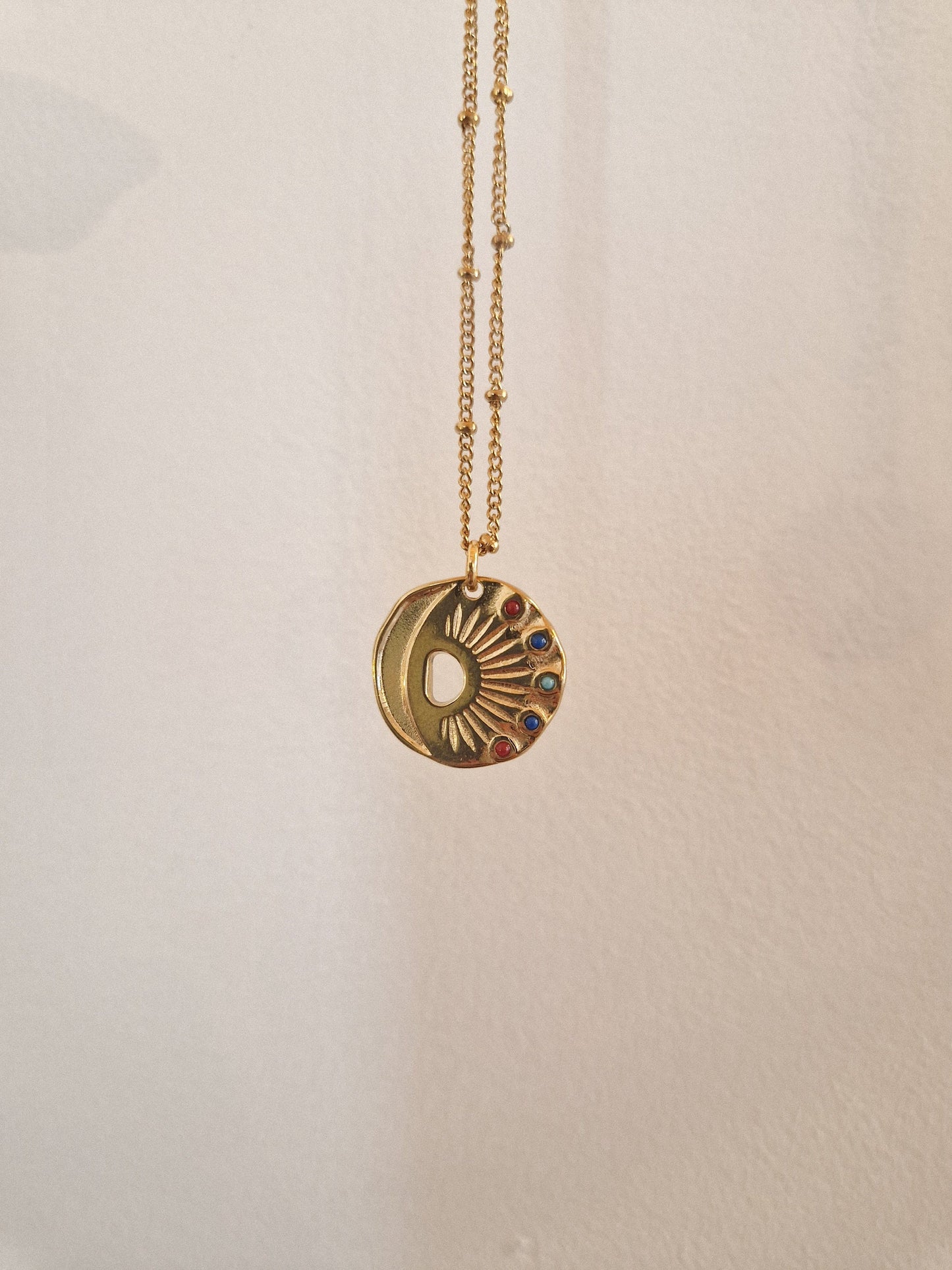 Acier Inoxydable Collier Saturne