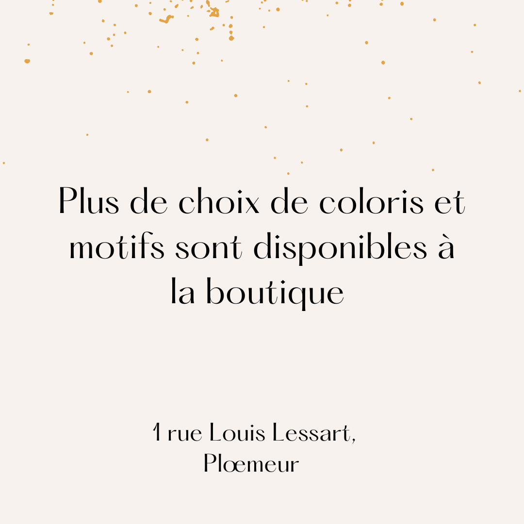 Étui à lunettes Tons noirs - Creations Colibri