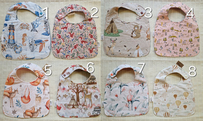 Bavoir 0-12 mois - Creations Colibri