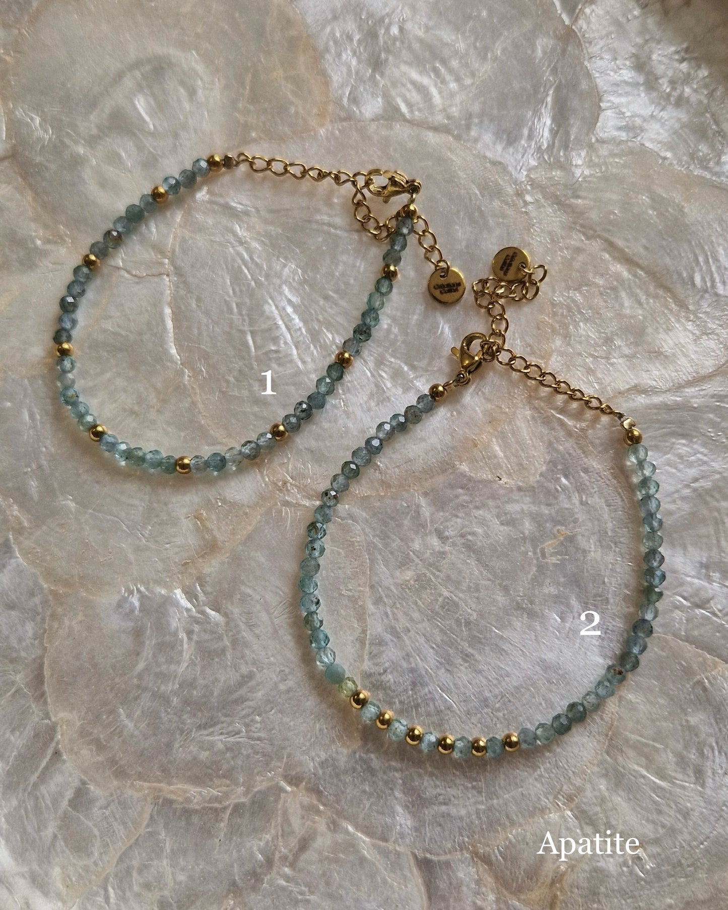 Bracelet Aline • Pierres semi-précieuses