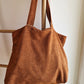 Sac en velours Caramel