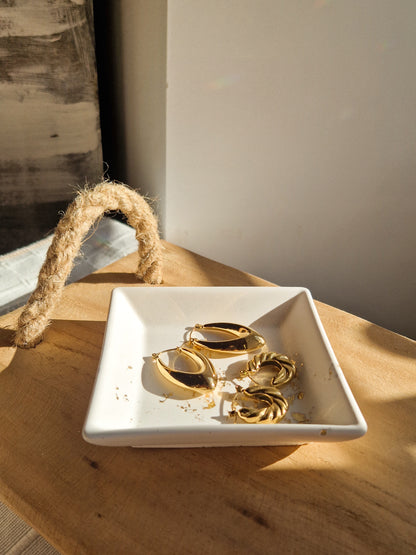 Coupelle à bijoux Carré ou Rectangle