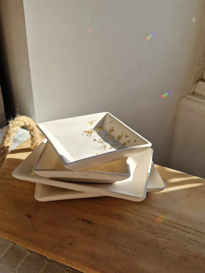 Coupelle à bijoux Carré ou Rectangle