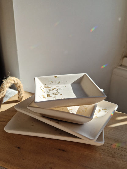 Coupelle à bijoux Carré ou Rectangle