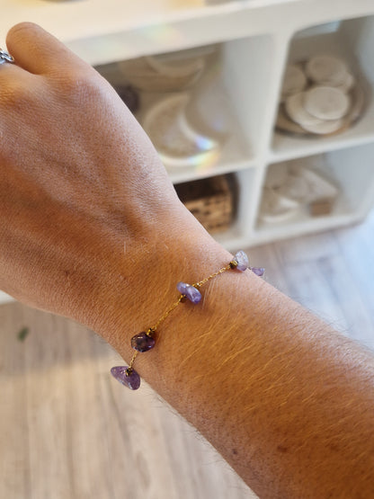 Bracelet Olympe Améthyste