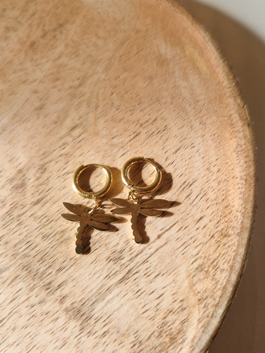 Boucles d'oreilles Libellules